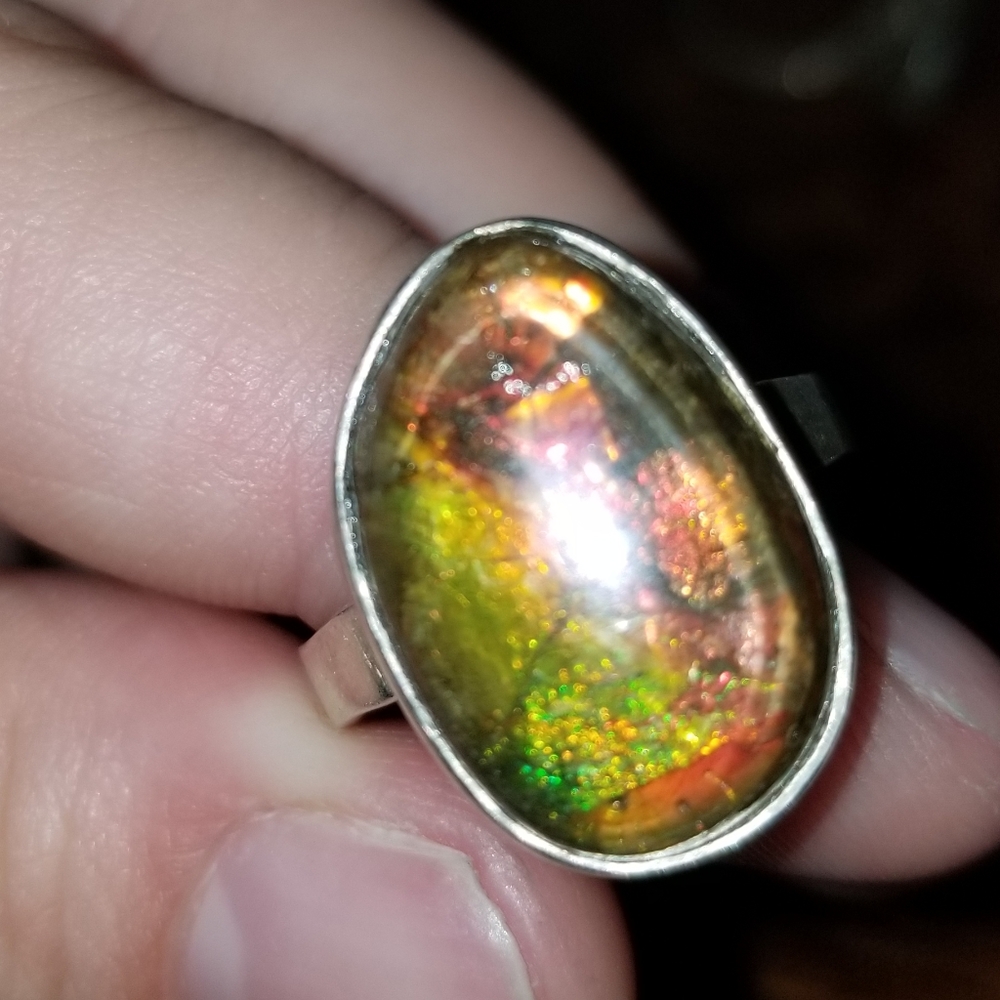 First agate ring